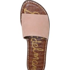 NWT SAM EDELMAN blush Slide Sandal- 7M